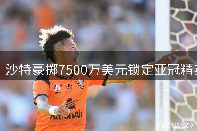 沙特豪掷7500万美元锁定亚冠精英联赛决赛主办权至2029年